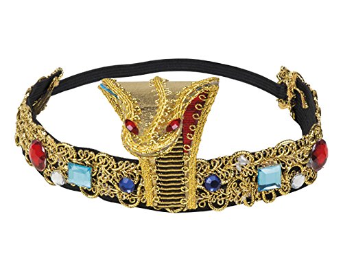 Boland 04241 - Stirnband Nile Queen, Tiara, Kopfschmuck, Königin des Nils, Ägypten, Kleopatra, Accessoire, Karneval, Mottoparty Boland 04241 - Stirnband Nile Queen, Tiara, Kopfschmuck, Königin des Nils, Ägypten, Kleopatra, Accessoire, Karneval, Mottoparty von Boland