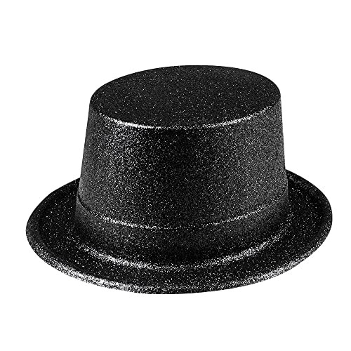 Boland 04252 Hut Glitter, unisex-adult, Schwarz, One Size Boland 04252 Hut Glitter, unisex-adult, Schwarz, One Size von Boland