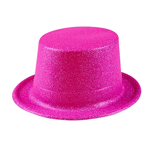 Boland 04258 Hut Glitter, unisex-adult, Pink, One Size von Boland