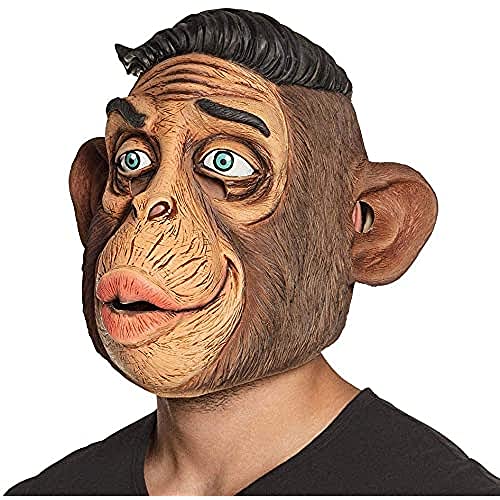 Boland 10131751 Kopfmaske AFFE, Mehrfarbig Boland 10131751 Kopfmaske AFFE, Mehrfarbig von Boland