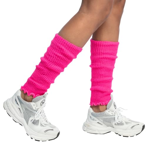 Boland - Beinwärmer für Erwachsene, Unifarben, Einheitsgröße, Stulpen, Socken, Overknees, 80er Jahre, Kostüm, Karneval, Mottoparty von Boland