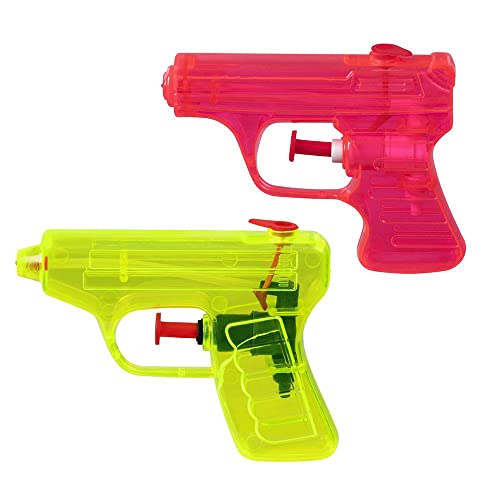 Boland 30774 - Wasserpistolen, 2 Stück, Größe 7,5 x 10 cm, Plastik, Wasserspritze, Pistolen, Wasserspiele, Sommer, Wasserkanonen, Mitgebsel, Kindergeburtstag Boland 30774 - Wasserpistolen, 2 Stück, Größe 7,5 x 10 cm, Plastik, Wasserspritze, Pistolen, Wasserspiele, Sommer, Wasserkanonen, Mitgebsel, Kindergeburtstag von Boland
