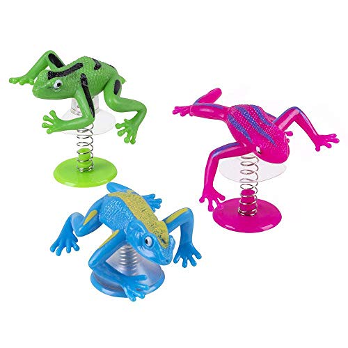 Boland 30777 - Springende Frösche, 3 Stück, Größe 5 x 5 cm, Plastik, Springer, Mitgebsel, Pinata, Kindergeburtstag, Hüpfspiel Boland 30777 - Springende Frösche, 3 Stück, Größe 5 x 5 cm, Plastik, Springer, Mitgebsel, Pinata, Kindergeburtstag, Hüpfspiel von Boland
