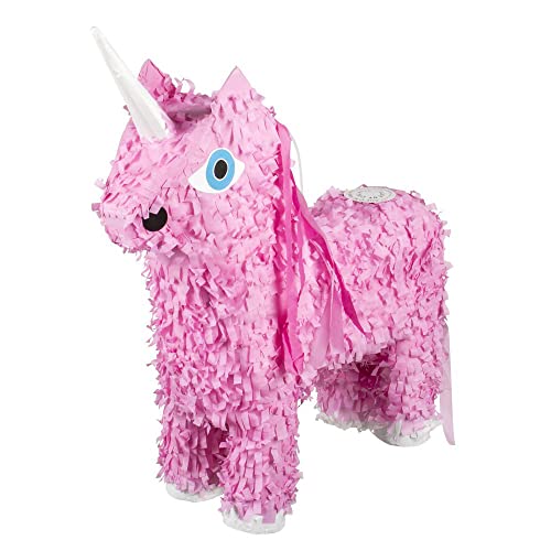 Boland 30933 - Pinata Unicorn pink, Größe 47 mal 39 cm, Partyspiel, Geburtstag, Mottoparty, Themenparty Boland 30933 - Pinata Unicorn pink, Größe 47 mal 39 cm, Partyspiel, Geburtstag, Mottoparty, Themenparty von Boland