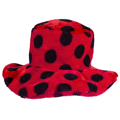 Boland 36051 - Hut Marienkäfer, Rot-Schwarz, Plüschhut, Punkte, Glückskäfer, Käfer, Kostüm, Karneval, Mottoparty Boland 36051 - Hut Marienkäfer, Rot-Schwarz, Plüschhut, Punkte, Glückskäfer, Käfer, Kostüm, Karneval, Mottoparty von Boland