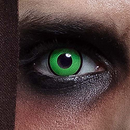Boland - Farbige Motiv Kontaktlinsen, 2 Stück, ohne Sehstärke, Monatslinsen für 3 Monate, Karneval, Mottoparty, Halloween von Boland