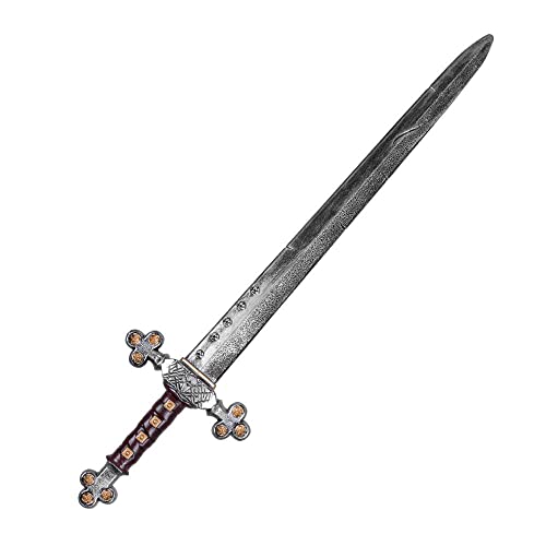 Boland 44049 - Ritterschwert, Länge 72,5 cm, Spielzeug-Waffe, Attrappe, Kunststoff, Degen, Stichwaffe, Schwarz, Ritter, Karneval, Fasching, Fastnacht, Halloween, Mottoparty Boland 44049 - Ritterschwert, Länge 72,5 cm, Spielzeug-Waffe, Attrappe, Kunststoff, Degen, Stichwaffe, Schwarz, Ritter, Karneval, Fasching, Fastnacht, Halloween, Mottoparty von Boland
