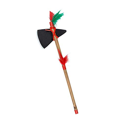 Boland 44133 - Indianeraxt, 1 Stück, 38 cm, mehrfarbig, Indianer, Wilder Westen, Waffe, Tomahawk, Federn, Kunststoff, Accessoire, Karneval, Mottoparty, Kostüm, Verkleidung, Spielzeug Boland 44133 - Indianeraxt, 1 Stück, 38 cm, mehrfarbig, Indianer, Wilder Westen, Waffe, Tomahawk, Federn, Kunststoff, Accessoire, Karneval, Mottoparty, Kostüm, Verkleidung, Spielzeug von Boland