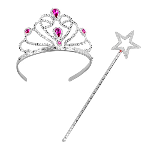 Boland 44172 - Prinzessin Set, Zubehör für Karneval, Mottoparty und JGA, Accessoires für Märchen Kostüm Boland 44172 - Prinzessin Set, Zubehör für Karneval, Mottoparty und JGA, Accessoires für Märchen Kostüm von Boland