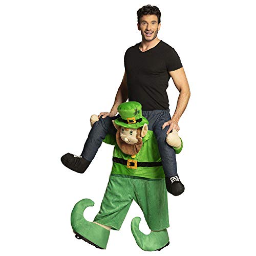 Boland 44922 - Kostüm Funny St Patrick, Einheitsgröße für Erwachsene, Unisex, Irischer Feiertag, St. Patricks Day, Reiter, Hose mit Kobold, Karneval, Fasching, Mottoparty von Boland