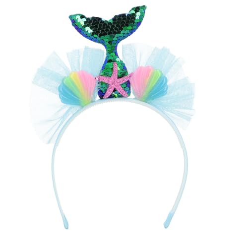 Boland 51039 - Tiara Meerjungfrau mit Pailletten, Haarreif für Erwachsene, Kopfschmuck für Kostüme oder Mottoparty Boland 51039 - Tiara Meerjungfrau mit Pailletten, Haarreif für Erwachsene, Kopfschmuck für Kostüme oder Mottoparty von Boland