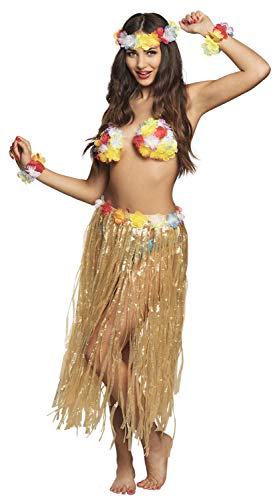 Boland 52237 - Hawaii Kostüm Set Paradise, blumiges Faschingskostüm für Karneval, Mottoparty oder JGA, Zubehör für Faschingskostüme Boland 52237 - Hawaii Kostüm Set Paradise, blumiges Faschingskostüm für Karneval, Mottoparty oder JGA, Zubehör für Faschingskostüme von Boland