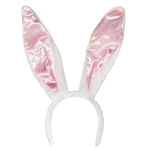 Boland 52323 - Haarreif Bunny, Einheitsgröße, weiß/rosa Boland 52323 - Haarreif Bunny, Einheitsgröße, weiß/rosa von Boland