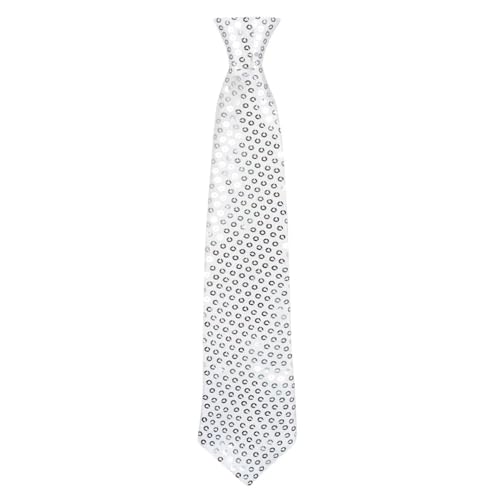 Boland - Krawatte, 1 Stück, Länge 40 cm, mit Gummiband, Spangles, Pailletten, Unifarben, Glamour, Accessoire, Karneval, Mottoparty, Kostüm, Verkleidung, Outfit, Unisex, Halloween, Anzug Boland - Krawatte, 1 Stück, Länge 40 cm, mit Gummiband, Spangles, Pailletten, Unifarben, Glamour, Accessoire, Karneval, Mottoparty, Kostüm, Verkleidung, Outfit, Unisex, Halloween, Anzug von Boland