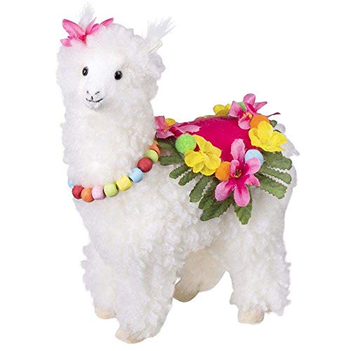 Boland 54455 - Dekoration Lama, Größe 24 x 18 cm, Alpaka, Figur mit Plüsch, Sommer, Strand, Geschenk, Party, Geburtstag Boland 54455 - Dekoration Lama, Größe 24 x 18 cm, Alpaka, Figur mit Plüsch, Sommer, Strand, Geschenk, Party, Geburtstag von Boland