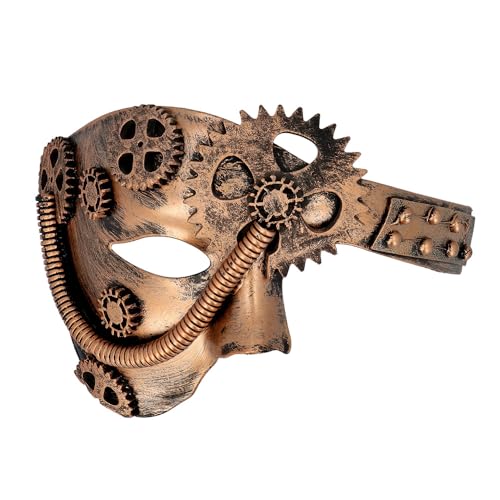 Boland 54498 - Maske Operapunk, Steampunk Gesichtsmaske, Augenmaske mit Gummiband, Kostüm Zubehör für Karneval, Halloween und Mottoparty von Boland