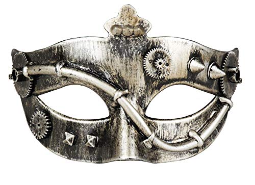 Boland 54523 - Augenmaske Steamtube, Maske mit Gummiband, antiker Look, Steampunk, Timepunk, Kostüm, Karneval, Mottoparty Boland 54523 - Augenmaske Steamtube, Maske mit Gummiband, antiker Look, Steampunk, Timepunk, Kostüm, Karneval, Mottoparty von Boland