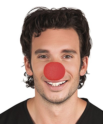 Boland 55506 - Clown Nasen-Set, 12 Stück, für Herren, One Size, Accessoire, Karneval, Themenparty, Mottoparty Boland 55506 - Clown Nasen-Set, 12 Stück, für Herren, One Size, Accessoire, Karneval, Themenparty, Mottoparty von Boland