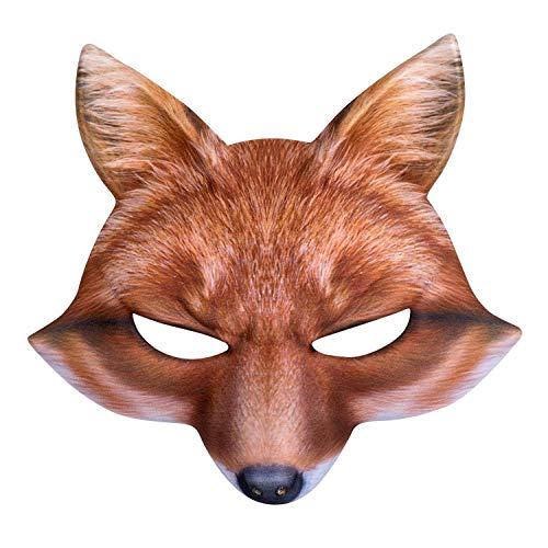 Boland - Halbmaske, Tiermaske mit realistischem Druck und Gummizug, ideal für Tier Faschingskostüme zum Karneval, für Halloween oder eine Mottoparty Boland - Halbmaske, Tiermaske mit realistischem Druck und Gummizug, ideal für Tier Faschingskostüme zum Karneval, für Halloween oder eine Mottoparty von Boland