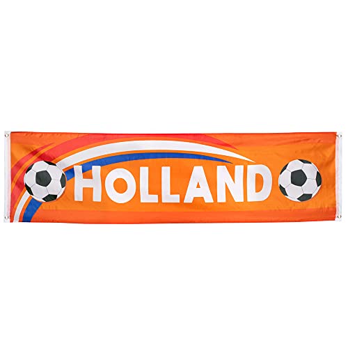 Boland 61891 - Banner Holland, 180 x 50 cm, Dekoration, Mottoparty, Geburtstag, EM, WM, Fanartikel Boland 61891 - Banner Holland, 180 x 50 cm, Dekoration, Mottoparty, Geburtstag, EM, WM, Fanartikel von Boland