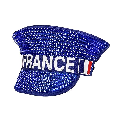 Boland 61991 - Mütze Frankreich, Unisex, Erwachsene, EM, WM, Fanartikel, Karneval, Mottoparty von Boland