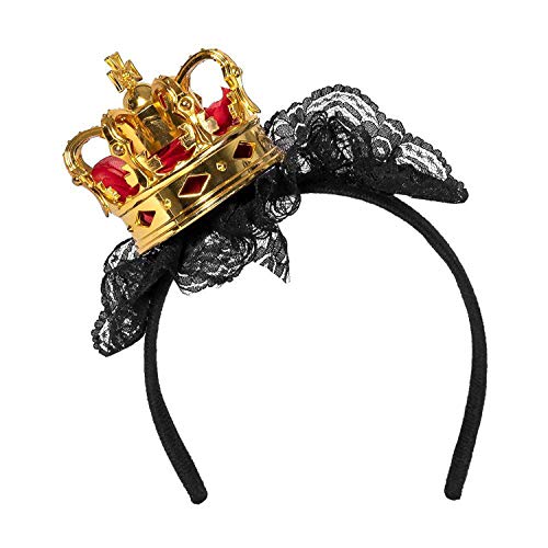 Boland 64559 - Tiara Königin, Haarreif mit goldener Krone, für Kinder, Karneval, Fasching, Fastnacht, Halloween, Mottoparty, Theater, Bühne Boland 64559 - Tiara Königin, Haarreif mit goldener Krone, für Kinder, Karneval, Fasching, Fastnacht, Halloween, Mottoparty, Theater, Bühne von Boland