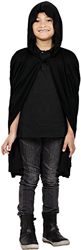 Boland 71009 - Umhang Dunkler Vampir, für Kinder, Überwurf, Cape, Fledermaus, Kostüm, Karneval, Mottoparty, Halloween Boland 71009 - Umhang Dunkler Vampir, für Kinder, Überwurf, Cape, Fledermaus, Kostüm, Karneval, Mottoparty, Halloween von Boland
