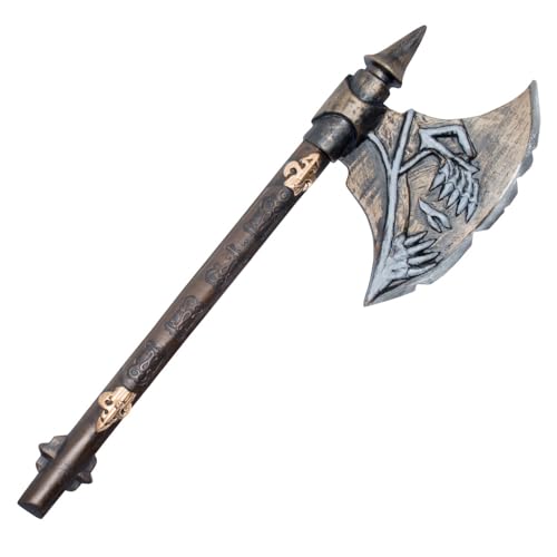 Boland 72011 - Axt Schädel-Krieger, ca. 68 cm, Waffe, Mittelalterkostüm, Ritterzubehör, Kostüm, Karneval, Mottoparty Boland 72011 - Axt Schädel-Krieger, ca. 68 cm, Waffe, Mittelalterkostüm, Ritterzubehör, Kostüm, Karneval, Mottoparty von Boland