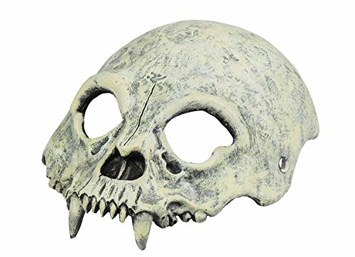 Boland 72151 - Schaum Halbmaske Schädel, One Size, Erwachsene Herren, Halloween, Karneval, Mottoparty, Skelett, Totenkopf, Dungeon, Dämon Boland 72151 - Schaum Halbmaske Schädel, One Size, Erwachsene Herren, Halloween, Karneval, Mottoparty, Skelett, Totenkopf, Dungeon, Dämon von Boland
