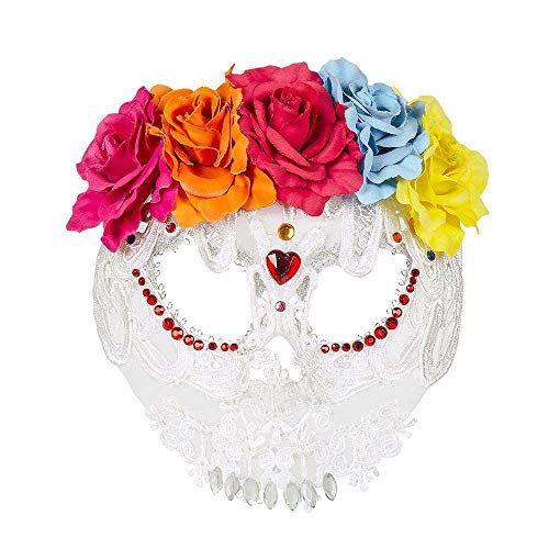 Boland 72216 - Halbmaske Catrina Deluxe, Kostüm-Accessoire, Karnevals-Accessoire Boland 72216 - Halbmaske Catrina Deluxe, Kostüm-Accessoire, Karnevals-Accessoire von Boland