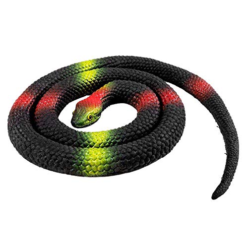 Boland 72263 - Deko-Schlange, Länge 75 cm, Gummi-Python, Dekoration, Giftschlange, Spielzeug, Spaßartikel, Fasching, Karneval, Fastnacht, Halloween, Mottoparty, Tischdekoration Boland 72263 - Deko-Schlange, Länge 75 cm, Gummi-Python, Dekoration, Giftschlange, Spielzeug, Spaßartikel, Fasching, Karneval, Fastnacht, Halloween, Mottoparty, Tischdekoration von Boland