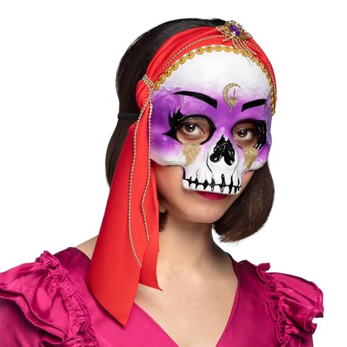 Boland 72372 - Maske Böse Wahrsagerin, Faschingsmaske für Kostüme, Halloween, Karneval und Mottoparty von Boland