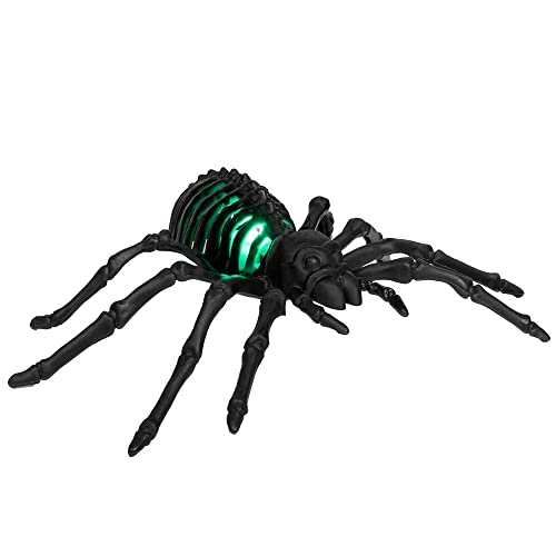 Boland 72421 - LED Spinnen-Skelett, Größe 22 cm, Attrappe aus Kunststoff, inkl. Batterien, LED-Licht, Spider, Dekoration für Halloween, Karneval oder Mottoparty Boland 72421 - LED Spinnen-Skelett, Größe 22 cm, Attrappe aus Kunststoff, inkl. Batterien, LED-Licht, Spider, Dekoration für Halloween, Karneval oder Mottoparty von Boland