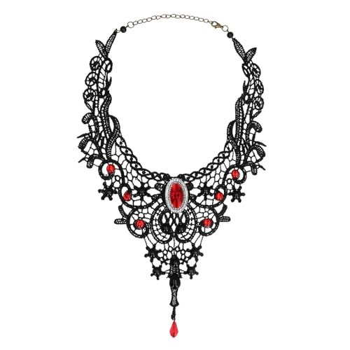 Boland 73129 - Halsband Vampir Gisela, Halskette für Kostüme, Halloween und Karneval, Hexe Boland 73129 - Halsband Vampir Gisela, Halskette für Kostüme, Halloween und Karneval, Hexe von Boland