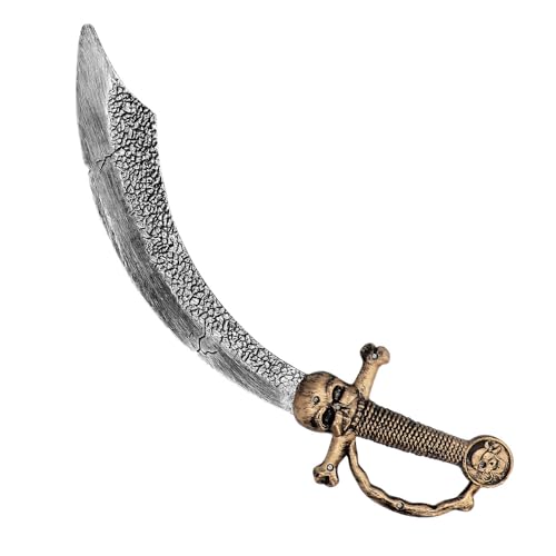 Boland 73239 - Schwert mit Totenkopf, 36 cm, Spielzeugwaffe für Rollenspiele und Mottoparty, Piratenschwert für Faschingskostüme Boland 73239 - Schwert mit Totenkopf, 36 cm, Spielzeugwaffe für Rollenspiele und Mottoparty, Piratenschwert für Faschingskostüme von Boland