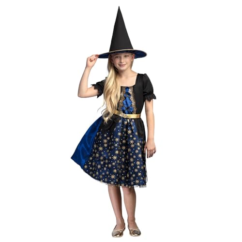 Boland - Kinderkostüm Magische Hexe, Faschingskostüme Kinder, Halloween Verkleidung, Horror Kostüm für Karneval von Boland