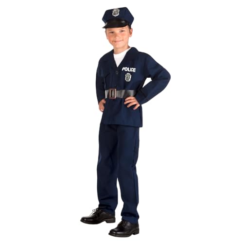 Boland 82185 - Kinderkostüm Polizist, blau, Größe 140 Boland 82185 - Kinderkostüm Polizist, blau, Größe 140 von Boland