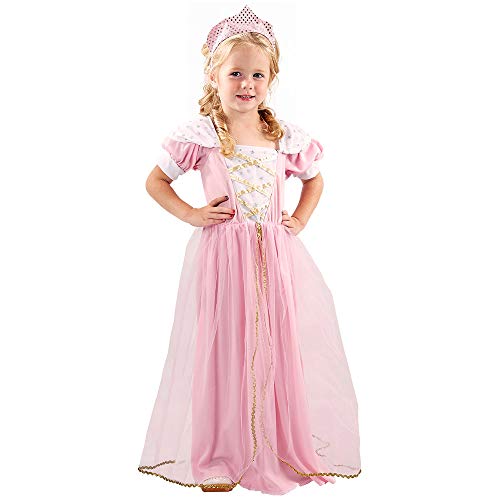 Boland 82236 - Kinder-Kostüm Darling Princess, Rosa Kleid mit Tüll & Tiara, Prinzessin, Königin, Verkleidung, Karneval, Mottoparty, Kostüm Mädchen, Rosa Boland 82236 - Kinder-Kostüm Darling Princess, Rosa Kleid mit Tüll & Tiara, Prinzessin, Königin, Verkleidung, Karneval, Mottoparty, Kostüm Mädchen, Rosa von Boland