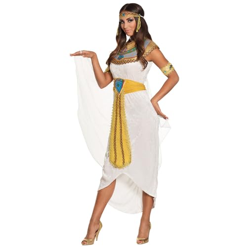 Boland - Erwachsenenkostüm Ägyptische Göttin Anuket, Set für Damen, Stirnband, Kragen, Umhang, Kleid, Gürtel und Armbänder, Mottoparty, Karneval, Verkleidung Boland - Erwachsenenkostüm Ägyptische Göttin Anuket, Set für Damen, Stirnband, Kragen, Umhang, Kleid, Gürtel und Armbänder, Mottoparty, Karneval, Verkleidung von Boland
