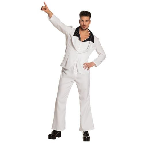 Boland - Kostüm Disco Men, Set mit Weste, Jacke und Hose, Faschingskostüme Männer, Verkleidung für Karneval, JGA Boland - Kostüm Disco Men, Set mit Weste, Jacke und Hose, Faschingskostüme Männer, Verkleidung für Karneval, JGA von Boland
