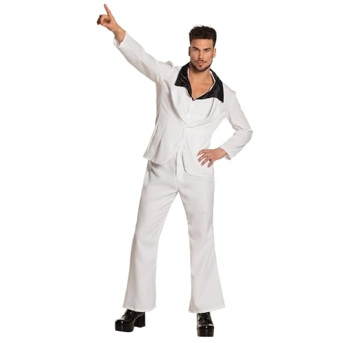 Boland - Kostüm Disco Men, Set mit Weste, Jacke und Hose, Faschingskostüme Männer, Verkleidung für Karneval, JGA von Boland