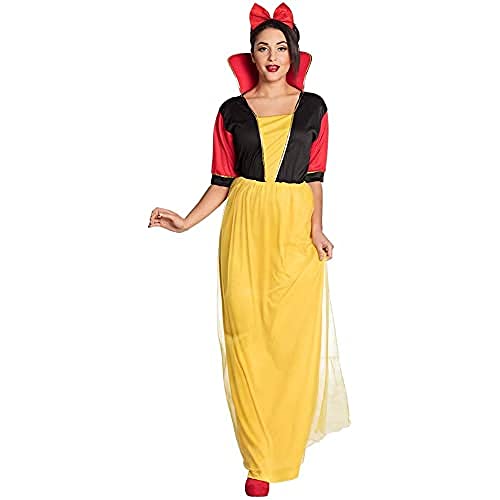 Boland 83823 - Erwachsenen-Kostüm Prinzessin Emerald, Größe M, Kleid mit Kragen, Tiara, Königin, Märchen, Karneval, Mottoparty, Gelb Boland 83823 - Erwachsenen-Kostüm Prinzessin Emerald, Größe M, Kleid mit Kragen, Tiara, Königin, Märchen, Karneval, Mottoparty, Gelb von Boland
