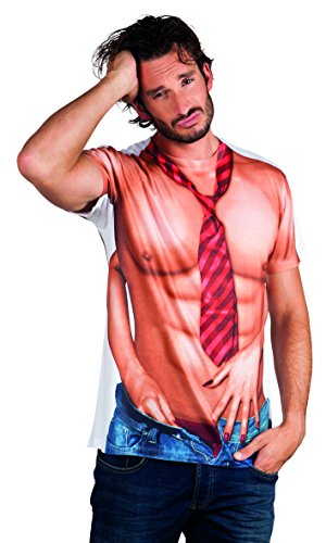 Boland 84236 - Fotorealistisches Shirt Casanova, Kostüme für Erwachsene von Boland