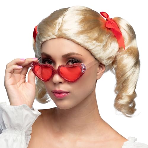Boland 85075 - Perücke Lollipop für Erwachsene, 50er Jahre Frisur aus Kunsthaar für Mottoparty oder Karneval, Zubehör für Faschingskostüme Boland 85075 - Perücke Lollipop für Erwachsene, 50er Jahre Frisur aus Kunsthaar für Mottoparty oder Karneval, Zubehör für Faschingskostüme von Boland
