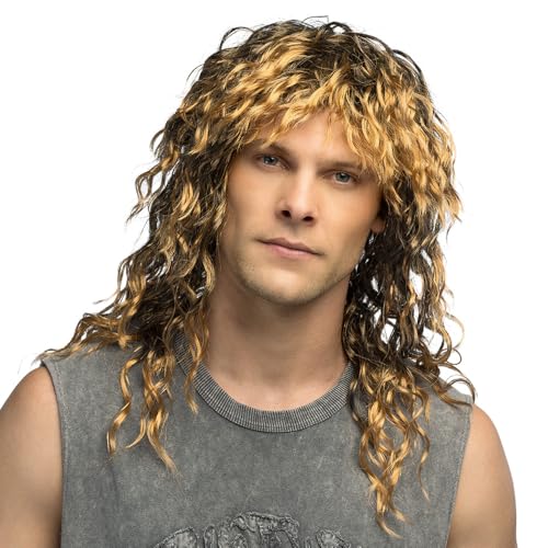 Boland 85078 - Perücke mit Locken für Erwachsene, Frisur aus Kunsthaar für Mottoparty oder Karneval, Zubehör für Faschingskostüme Boland 85078 - Perücke mit Locken für Erwachsene, Frisur aus Kunsthaar für Mottoparty oder Karneval, Zubehör für Faschingskostüme von Boland