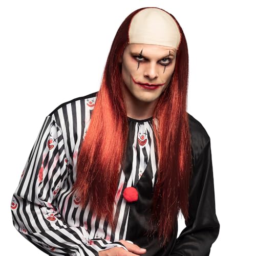 Boland 85612 - Killer Clown Perücke aus Kunsthaar, Zubehör für Halloween, Faschingskostüme, Karneval, Mottoparty Boland 85612 - Killer Clown Perücke aus Kunsthaar, Zubehör für Halloween, Faschingskostüme, Karneval, Mottoparty von Boland