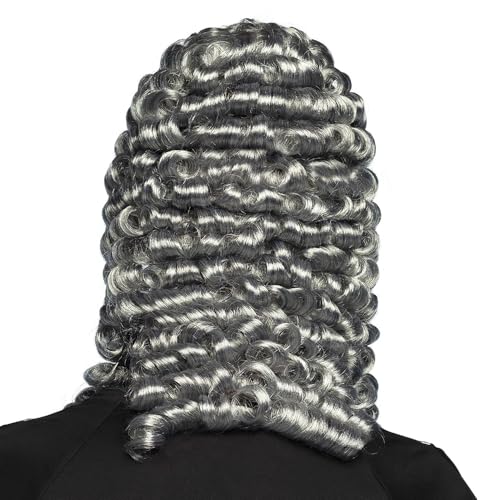 Boland 86364 - Erwachsenenperücke Richter, One Size, grau, lockig, Karneval, Themenparty, Mottoparty Boland 86364 - Erwachsenenperücke Richter, One Size, grau, lockig, Karneval, Themenparty, Mottoparty von Boland
