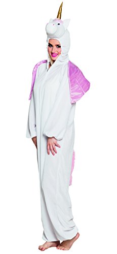 Boland - Erwachsenen-Kostüm Einhorn, Kapuzen-Overall aus Plüsch, Reisverschluss vorne, Fantasy, Unicorn, Karneval, Fasching, Mottoparty Boland - Erwachsenen-Kostüm Einhorn, Kapuzen-Overall aus Plüsch, Reisverschluss vorne, Fantasy, Unicorn, Karneval, Fasching, Mottoparty von Boland