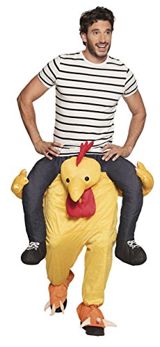 Boland 88098 - Kostüm Huhn für Erwachsene, L/XL, Verkleidung für Karneval und Mottoparty, Faschingskostüme für Damen und Herren, Plüschkostüm Boland 88098 - Kostüm Huhn für Erwachsene, L/XL, Verkleidung für Karneval und Mottoparty, Faschingskostüme für Damen und Herren, Plüschkostüm von Boland