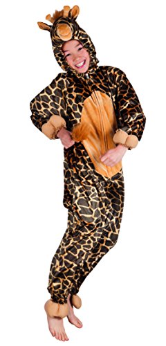 Boland - Kinderkostüm Giraffe aus Plüsch, verschiedene Größen, für Jungen und Mädchen, Kinderfasching, Karneval, Tier-Kostüm, Mottoparty von Boland